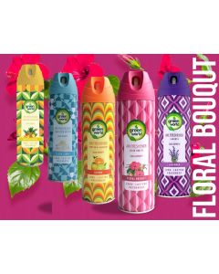 ODŚWIEŻACZ POWIETRZA  GREEN WORLD 500ML SPRAY MIX ZAPACHÓW