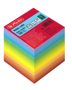 NOTES KOSTKA HERLITZ 9X9CM/700K RAINBOW