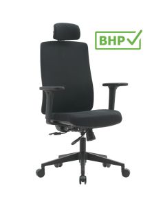 FOTEL BIUROWY POPSTAR HR LUX ERGONOMICZNY, ZGODNY Z BHP