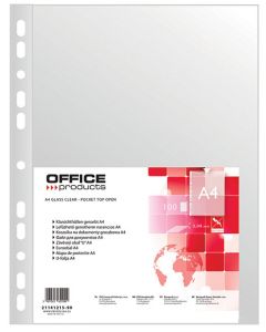 KOSZULKA GROSZKOWA OFFICE PRODUCTS A4 40 MIC. 100 SZT.