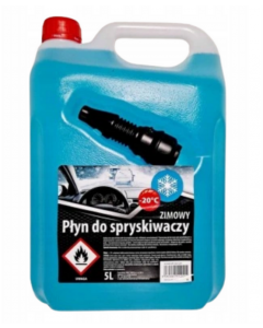 PŁYN DO SPRYSKIWACZY ZIMOWY Z LEJKIEM 5L