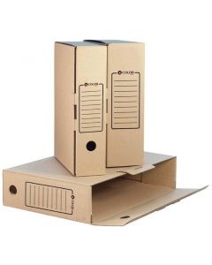 PUDŁO ARCHIWIZACYJNE COLORPLUS / OFICIO A4 80 MM 350X265X80MM