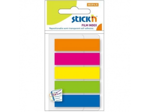 ZAKŁADKA INDEKS.STICK N 45X12MM 5 KOL.NE ZAKŁADKI INDEKSUJĄCE