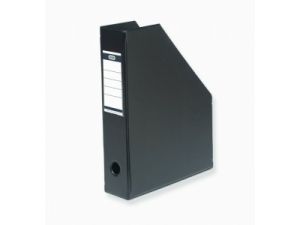 POJEMNIK NA CZASOPISMA ELBA PVC 70MM CZARNY