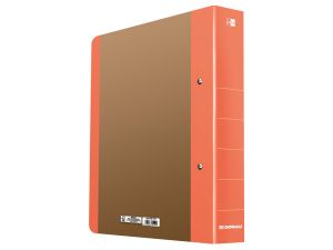 SEGREGATOR 2-RINGOWY DONAU LIFE A4 50 MM POMARAŃCZOWY