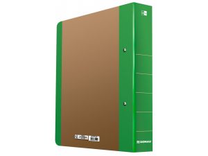 SEGREGATOR 2-RINGOWY DONAU LIFE A4 50 MM ZIELONY