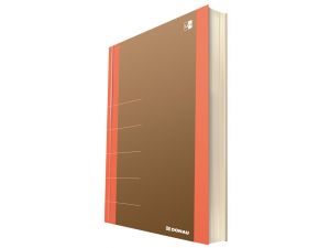 NOTATNIK 165X230MM Z ORGANIZEREM 80K DONAU LIFE KARTON POMARAŃCZOWY