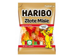 ŻELKI ZŁOTE MISIE HARIBO 175G
