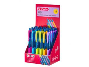 DŁUGOPIS ŻELOWY HERLITZ JELLY NIEBIESKI 0,7 MM  9476500