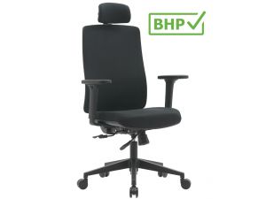 FOTEL BIUROWY POPSTAR HR LUX ERGONOMICZNY, ZGODNY Z BHP