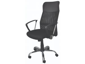 FOTEL BIUROWY OFFICE PRODUCTS KORFU, CZARNY