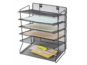 SORTER NA DOKUMENTY Q-CONNECT 6 PÓŁEK CZARNY