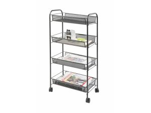 STOJAK MOBILNY NA DOKUMENTY Q-CONNECT METALOWY CZARNY