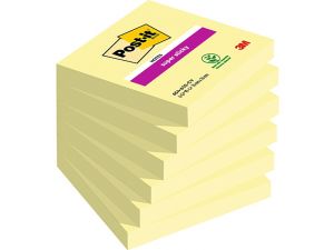 NOTES SAMOPRZYLEPNY POST-IT 47,6X47,6MM 76X76MM 654-S ŻÓŁTY 3M