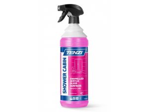 ŚRODEK DO CZYSZCZENIA KABIN PRYSZNICOWYCH TENZI, ANGLOJĘZYCZNA ETYKIETA, 1L