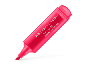 ZAKREŚLACZ FABER-CASTELL 1546 CZERWONY