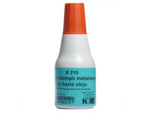 TUSZ DO PIECZĄTEK METALOWYCH NORIS 210 CZERWONY 25ML