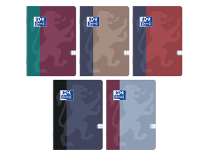 ZESZYT OXFORD B-YOU A4/60K KRATKA Z MARGINESEM BYOU