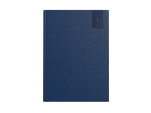 KALENDARZ A5 BASIC GRANATOWY 2026 DZIEŃ NA STRONIE