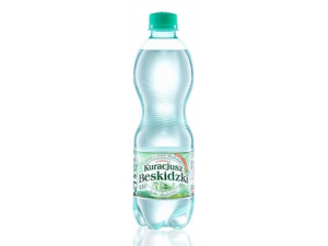 WODA MINERALNA KURACJUSZ BESKIDZKI GAZOWANA 0,5L