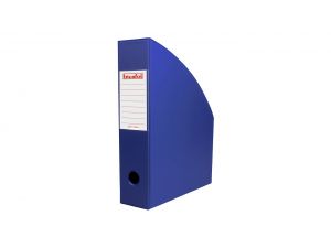 POJEMNIK NA CZASOPISMA BIURFOL 70MM GRANATOWY