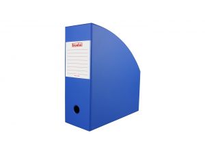 POJEMNIK NA CZASOPISMA BIURFOL 110MM NIEBIESKI