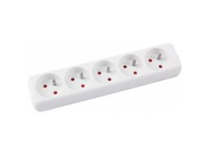 PRZEDŁUŻACZ OFFICE PRODUCTS 5 GNIAZD 3M BEZ WYŁĄCZNIKA