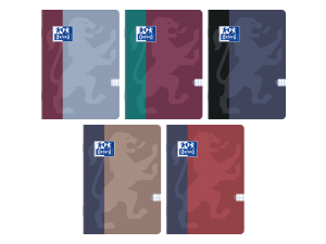 ZESZYT OXFORD B-YOU A4/80K KRATKA Z MARGINESEM BYOU