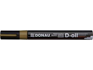 MARKER OLEJOWY DONAU D-Oil, OKRĄGŁY 2,8mm ZŁOTY