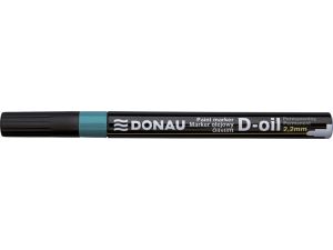 MARKER OLEJOWY DONAU D-Oil, OKRĄGŁY 2,2mm ZIELONY