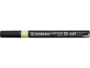 MARKER OLEJOWY DONAU D-Oil, OKRĄGŁY 2,2mm ŻÓŁTY