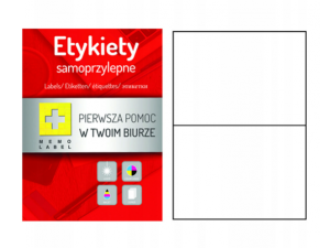 ETYKIETA COLORPLUS 210X148MM 100 ARKUSZY 200 ETYKIET