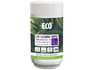 ŚCIERECZKI DO CZYSZCZENIA EKRANÓW SOYECO, ECO, WILGOTNE, 100 SZT.