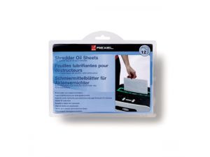 ARKUSZE OLEJOWE REXEL 12 SZT DO NISZCZAREK