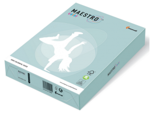 PAPIER MAESTRO A4 160G JASNONIEBIESKI BL29, RYZA 250 ARK.