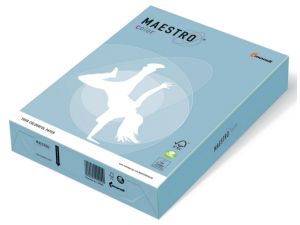 PAPIER MAESTRO A4 160G BŁĘKIT ARKTYCZNY OBL70, RYZA 250 ARK.