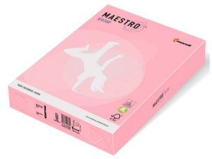 PAPIER MAESTRO A4 160G FLAMINGO OPI74, RYZA 250 ARK.