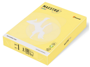 PAPIER MAESTRO A4 160G CYTRYNOWY ZG34, RYZA 250 ARK.