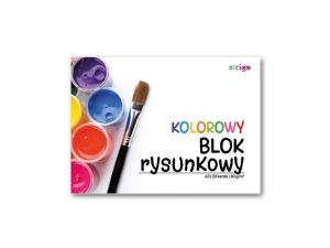 BLOK RYSUNKOWY A3 20K KOLOR STRIGO 80G
