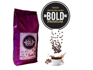 KAWA ZIARNISTA WYPALANA NA ŻYCZENIE BOLD PREMIUM, OPAK.1KG