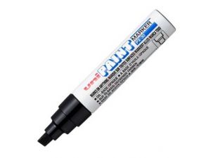 MARKER OLEJOWY UNI PAINT PX-30 ŚCIĘTA KOŃCÓWKA CZARNY