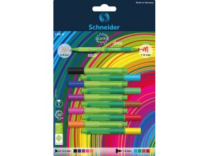 CIENKOPIS SCHNEIDER LINK-IT 10 SZT. MIX KOLORÓW NA BLISTRZE