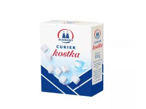 CUKIER BIAŁY W KOSTKACH 500G DIAMANT