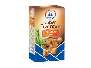 CUKIER TRZCINOWY W KOSTKACH 500G DIAMANT DRY DEMERARA
