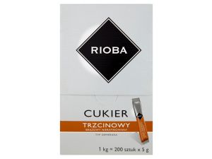 CUKIER TRZCINOWY W SASZETKACH 5G RIOBA 200 SZT. 1 KG