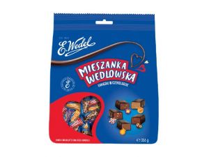CUKIERKI WEDEL MIESZANKA WEDLOWSKA 356G W CZEKOLADZIE MLECZNEJ