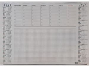 BIUWAR  KALENDARZ UNIWERSALNY 420x594 PODKŁAD A2 BESKIDY 2026