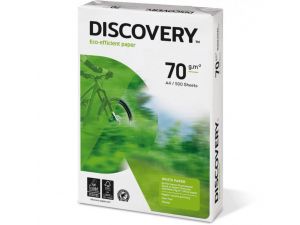 PAPIER KSERO A4/70G DISCOVERY, KLASA A, EUKALIPTUSOWY RYZA500ARK.