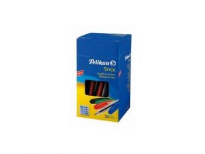 DŁUGOPIS PELIKAN STICK SUPER SOFT K86 MIX KOLORÓW 50 SZT.