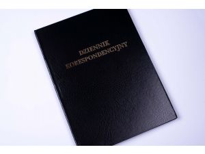 DZIENNIK KSIĘGA KORESPONDENCJI A4 96K